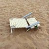 Snow Joe Bliss Hammocks Folding Beach Chair W Towel Rack BBC-352-PIN